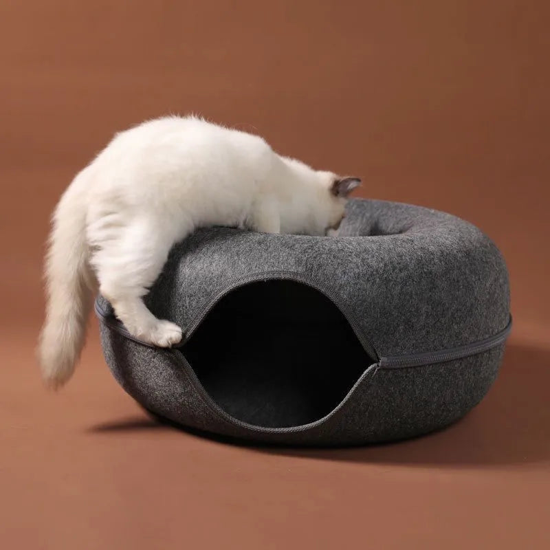 PurrGloo Donut Cat Cave