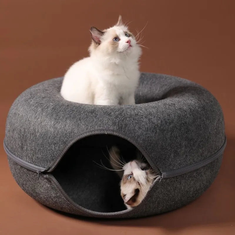 PurrGloo Donut Cat Cave